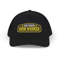 Retired Iron Worker - Embroidered Richardson 112 Snap Back Trucker Cap