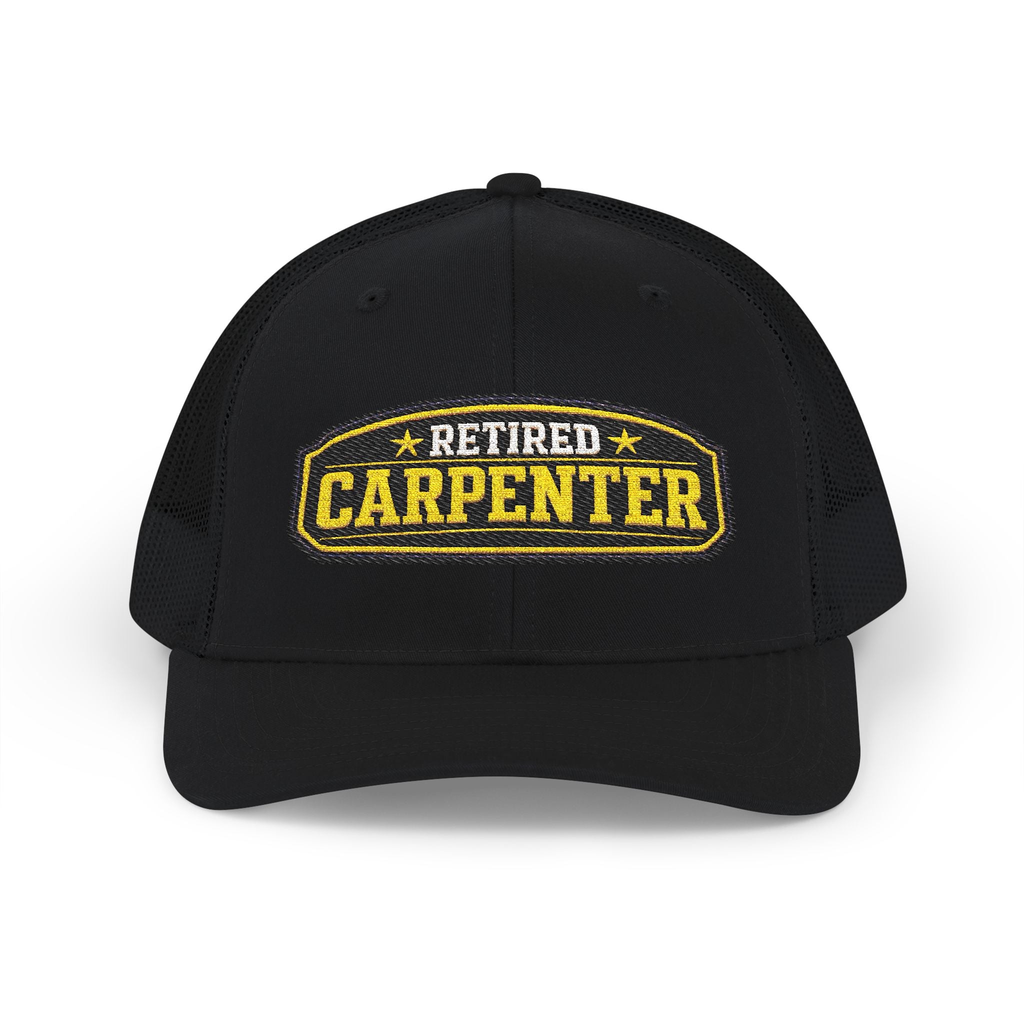 Retired Carpenter - Embroidered Richardson 112 Trucker Cap