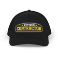 Retired Contractor - Embroidered Richardson 112 Snap Back Trucker Cap