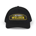 Retired Welder- Embroidered Richardson 112 Trucker Cap