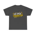 WE SPEAK CONSTRUCTION™ Heavy Cotton T-Shirt