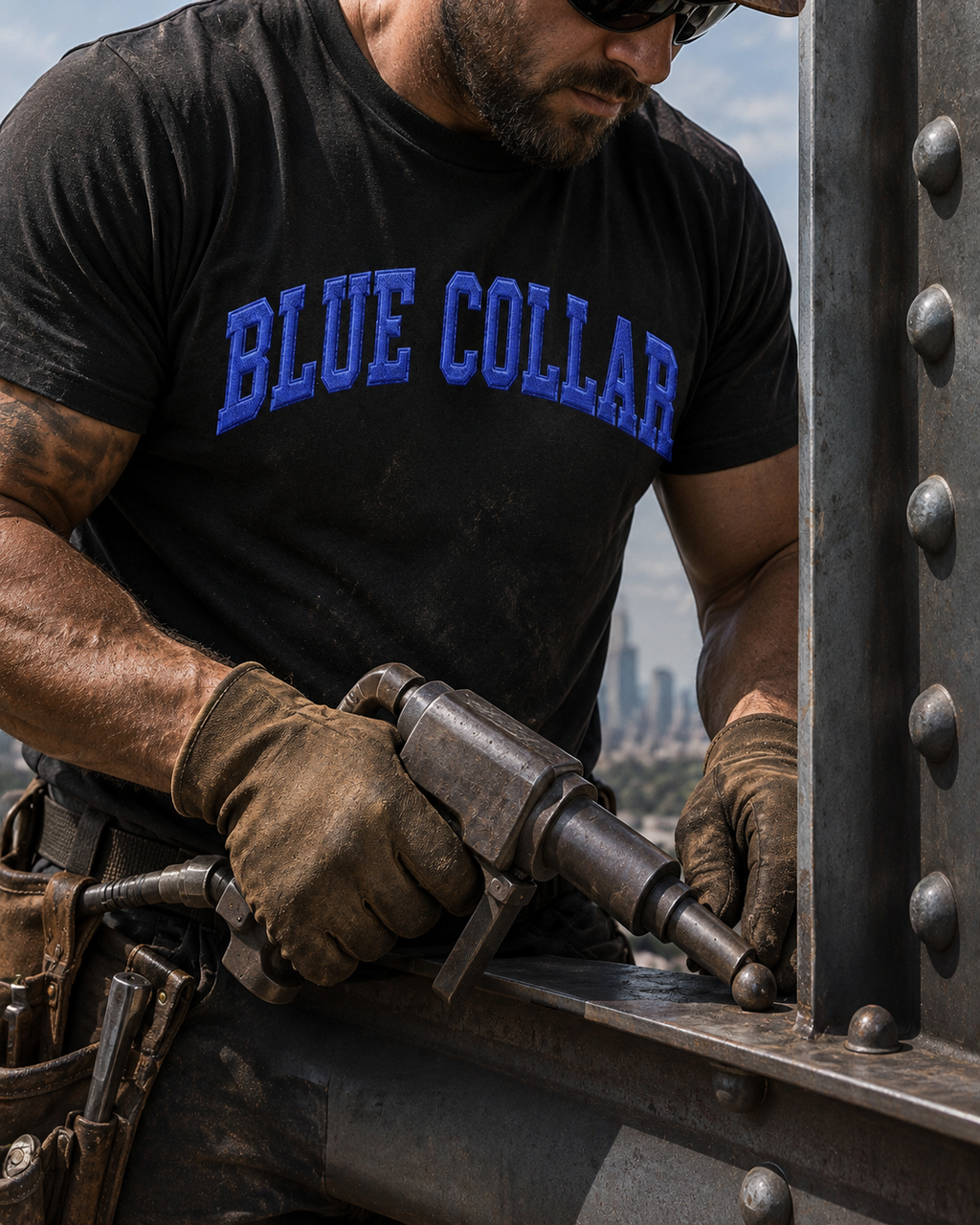 Blue Collar Heavyweight Workwear T-Shirt